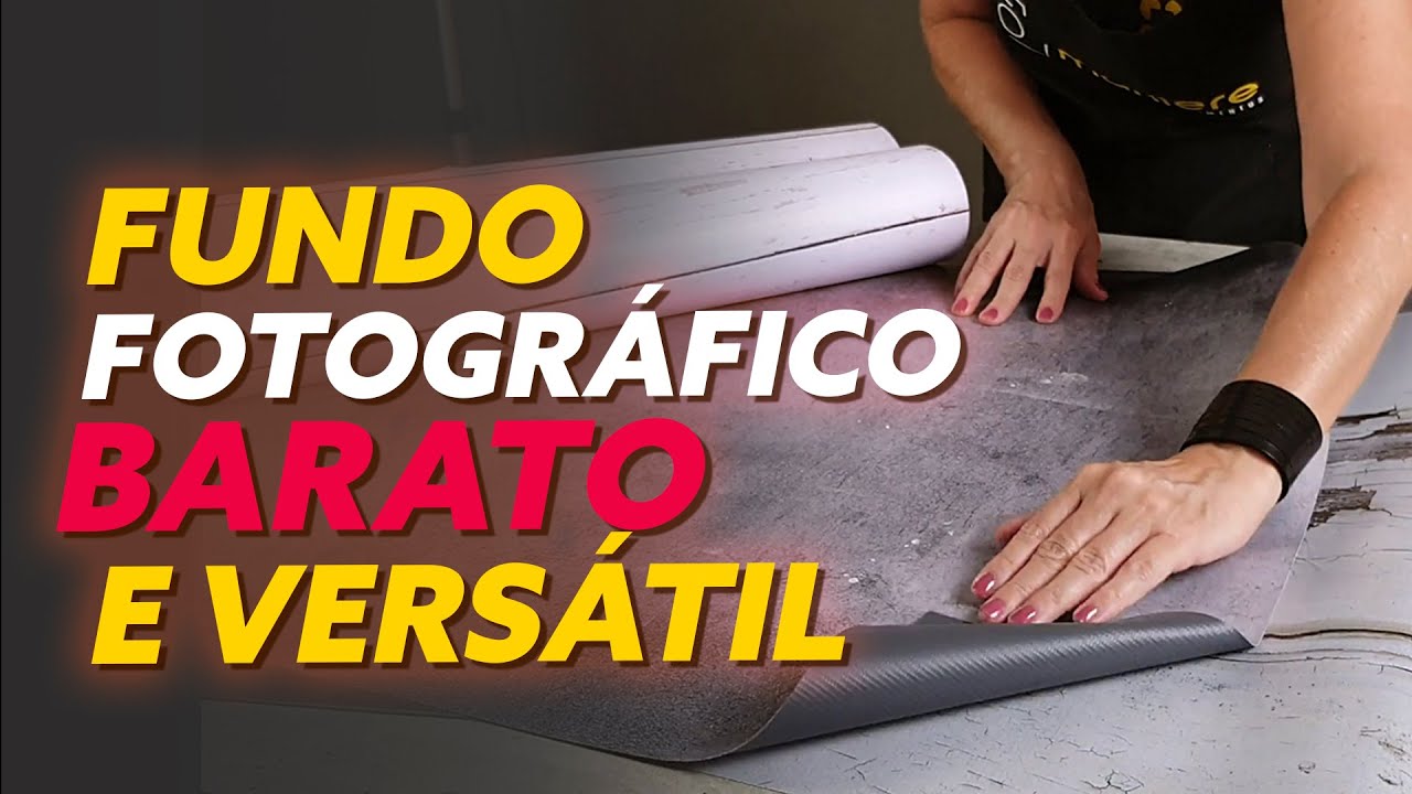 Fundo para foto de comida barato e versátil - como usar