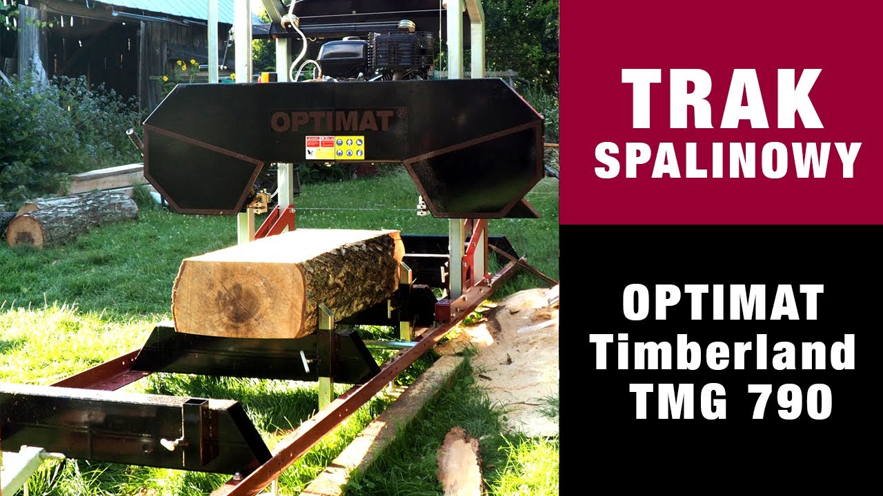 Trak taśmowy spalinowy OPTIMAT Timberland TMG 790
