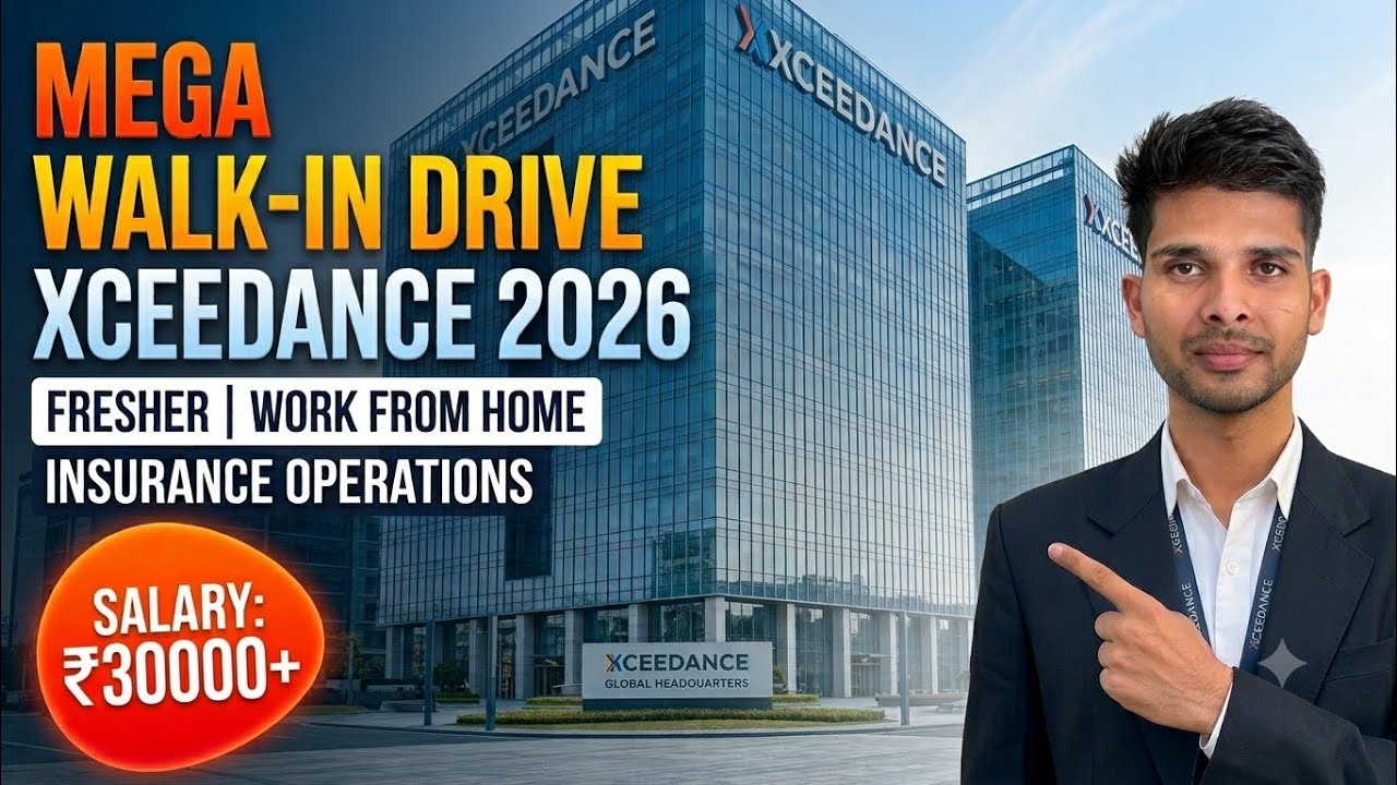 Mega Walk-in Drive Xceedance 2026 | Fresher | Work From Home | Xceedance Company | The Ravi Vlogs