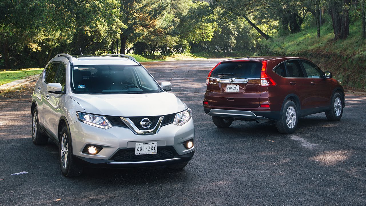 Comparativa: Honda CR-V vs  Nissan X-Trail 2015 | Autocosmos