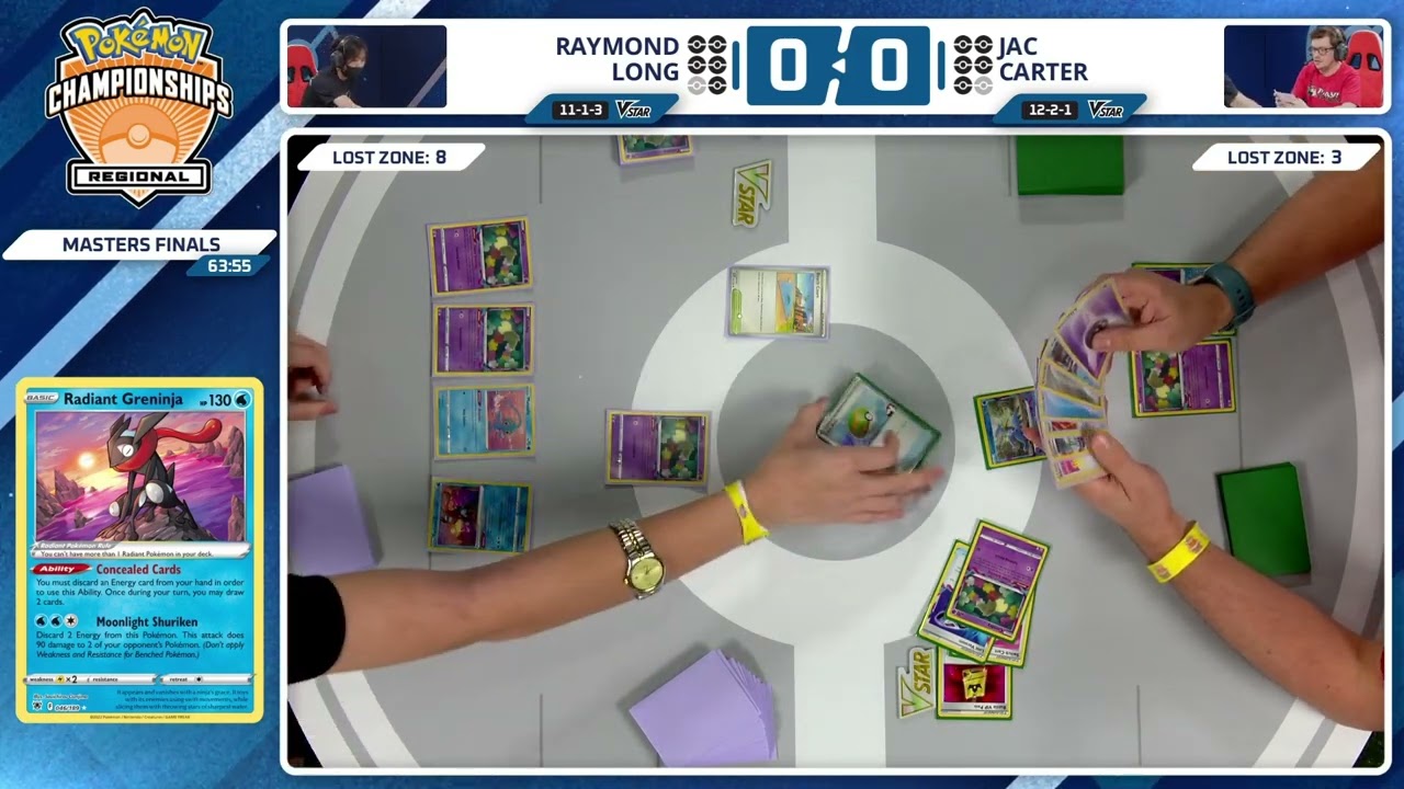 Masters Finals Raymond Long Vs Jac Carter - 2024 Pokémon Peoria Regional Championships