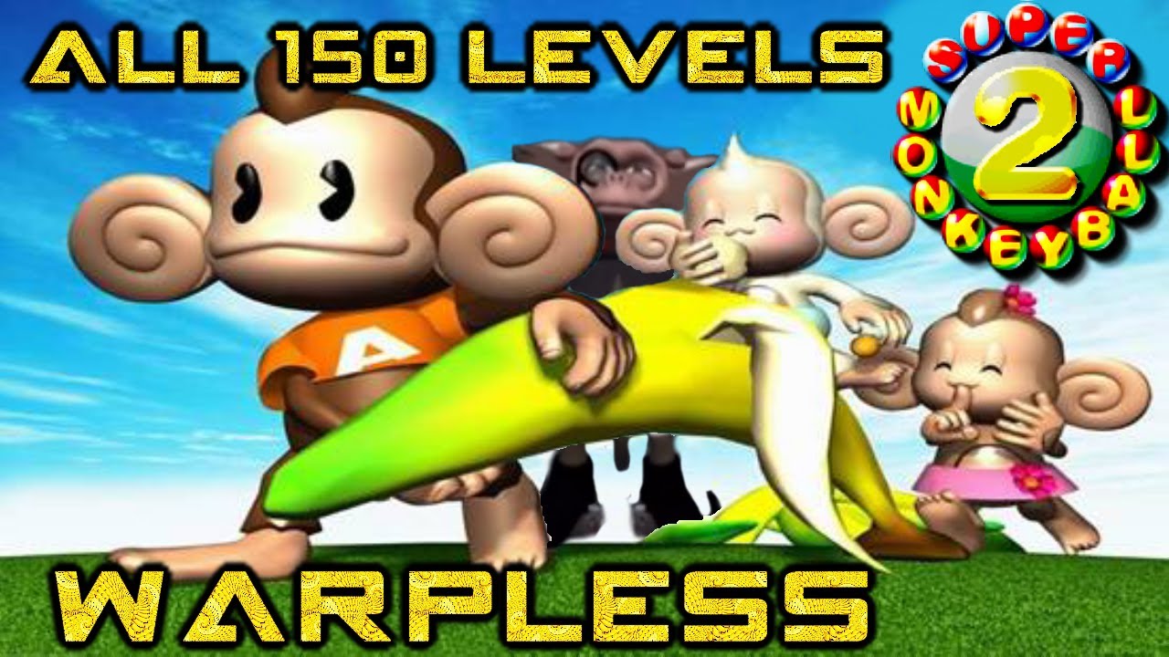 Super Monkey Ball 2 ALL LEVELS: Warpless & Improved