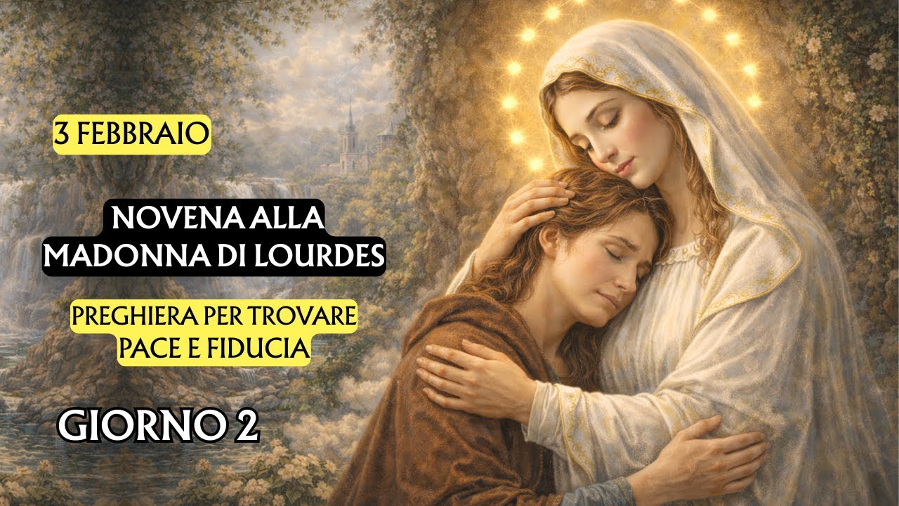 NOVENA ALLA MADONNA DI LOURDES | GIORNO 2 | Preghiera per trovare pace e fiducia