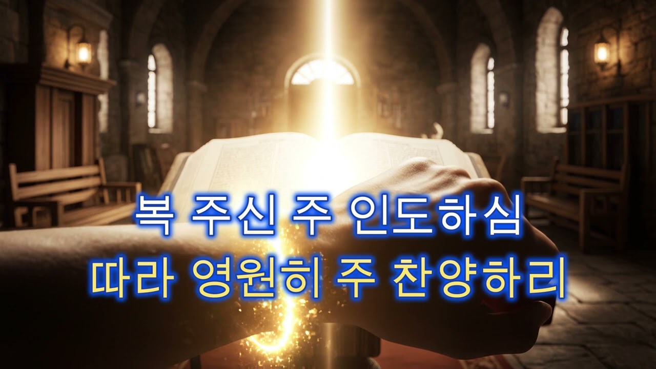 복 주신 주 인도하심 따라