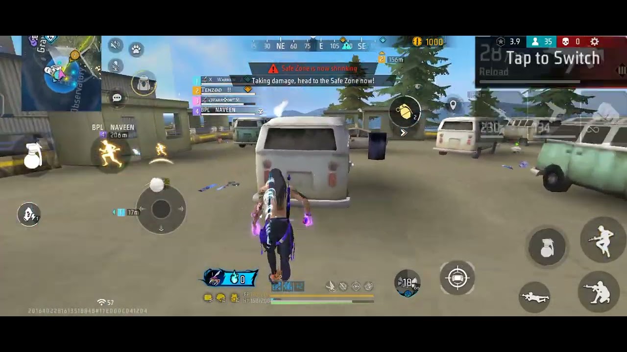#freefire #funny #gaming #booyah #crazy 