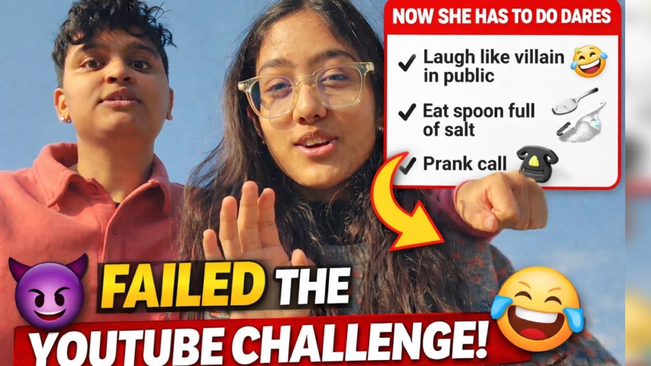  She Missed the Upload Challenge… Now She Has to Do ALL the DARES 😈
