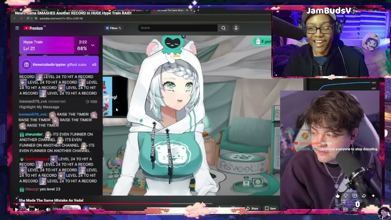 Swarm went and broke another HYPE TRAIN? Eternal VTuber Tourist Reacts