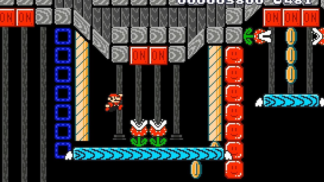 Super Mario Maker 2 🎮 Generic blue platformer #8593 🎮 Funky