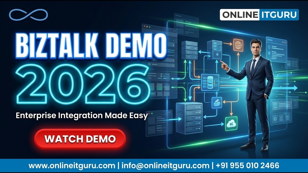 BizTalk Demo 2026 | Learn Enterprise Integration from Scratch | Certification Path | OnlineITGuru