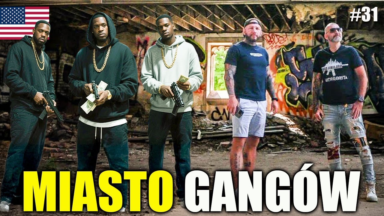 Gary - miasto gang&oacute;w i biedy (byłem w szoku co tam zobaczyłem) | USA odc. 31