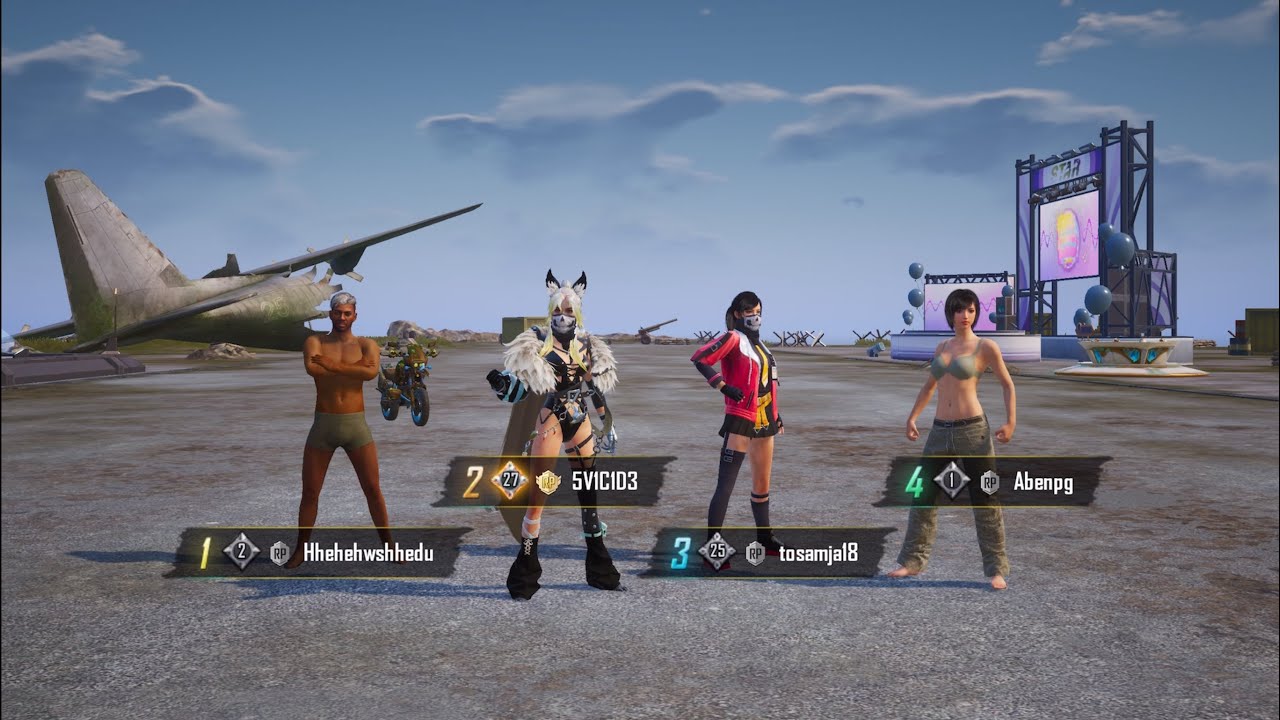 PUBG MOBILE - Ranked Classic TPP Squad Erangel (#13/99 - 12 Eliminations)