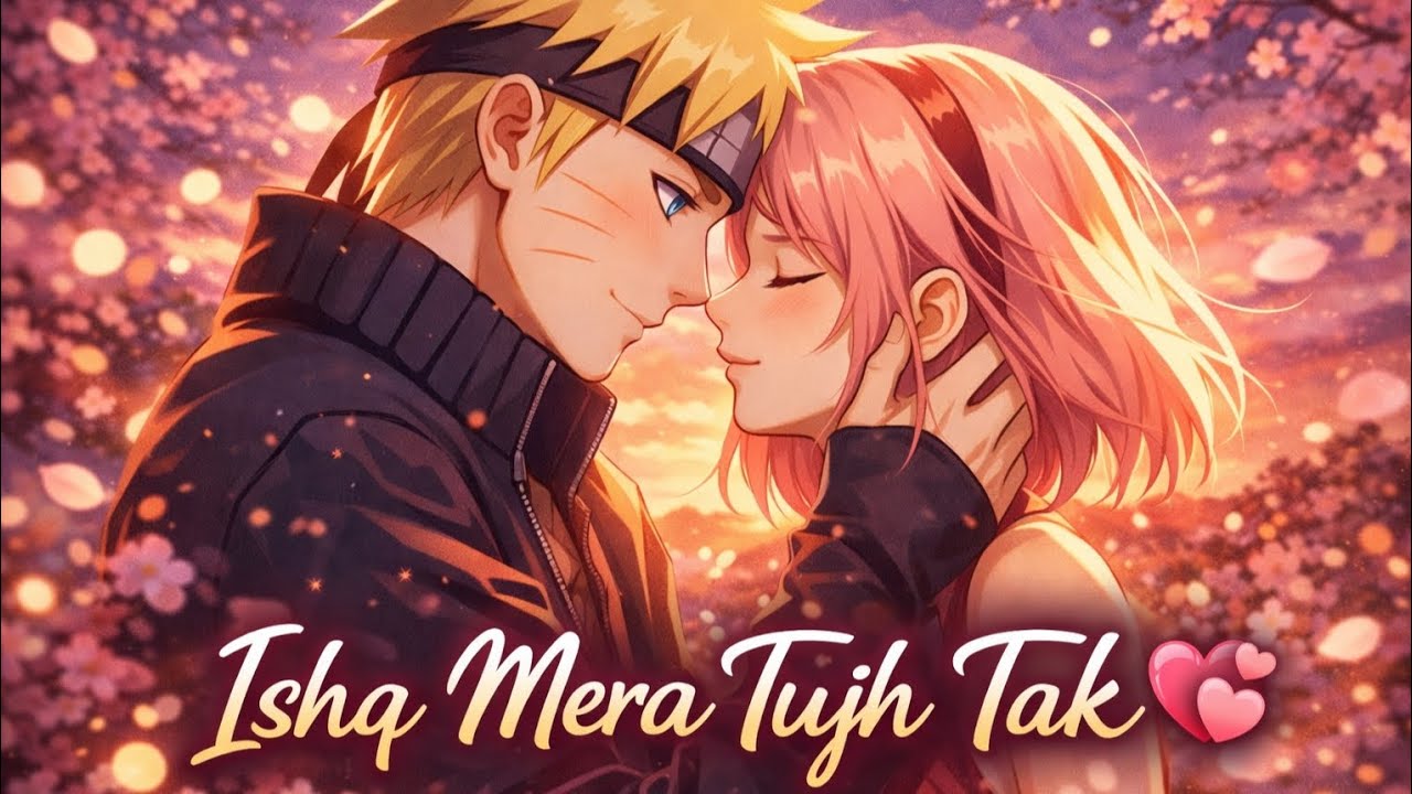 Ishq Mera Tujh Tak 💕 | Naruto Sakura Love Song | New Romantic Song 2026 