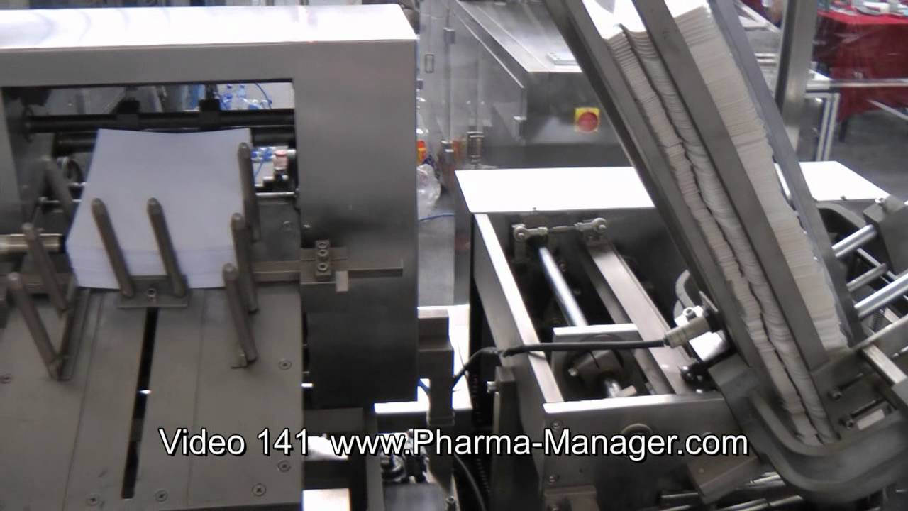 Cartoning Machine from China. Any pharmaceutical equipment on sale. Video 141 www.Pharma-Manager.com