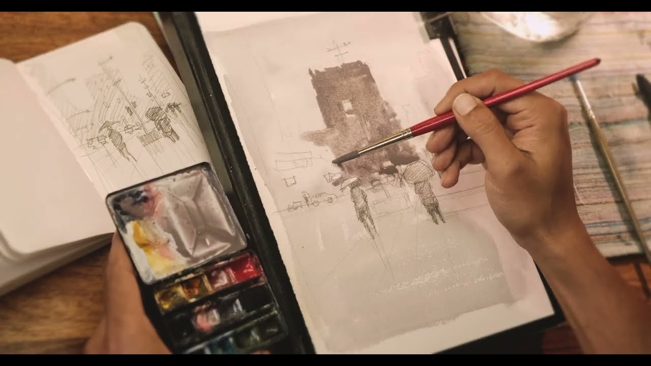 How to Even START a Watercolor Painting?