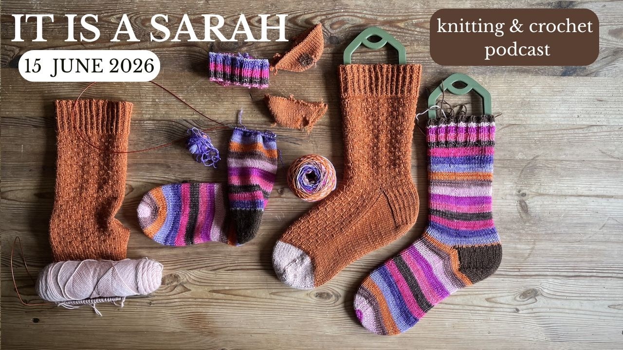 🇬🇧 It Is A Sarah | Finished Flax sweater & some sock and tee surgeries