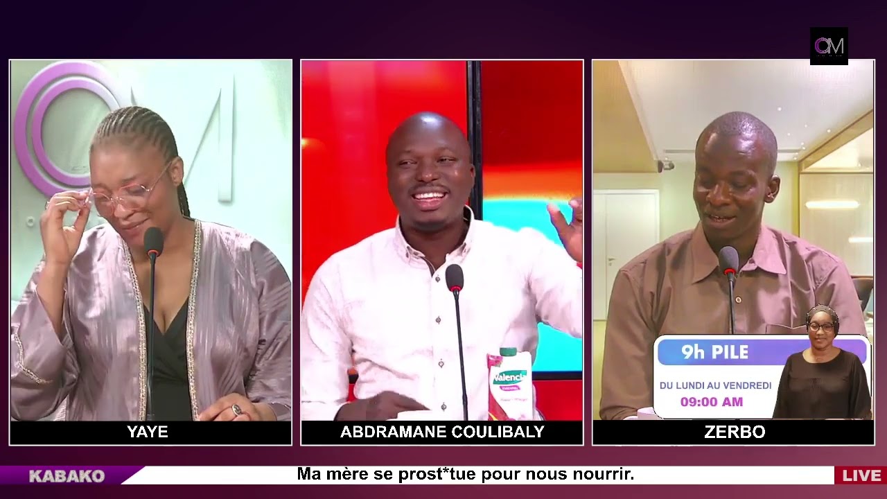 OM LIVE : #Kabako / Ma mère se prost*tue pour nous nourrir.