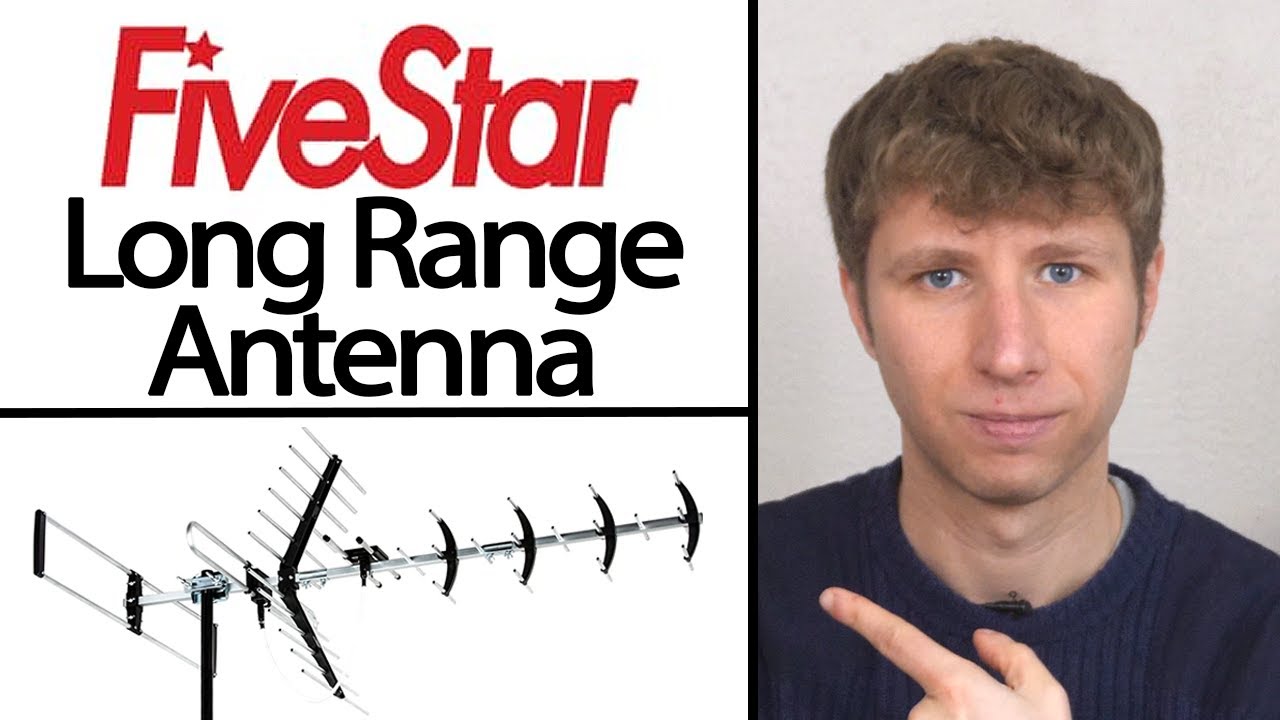 Обзор уличной HDTV-антенны Five Star с дальностью действия 200 миль.