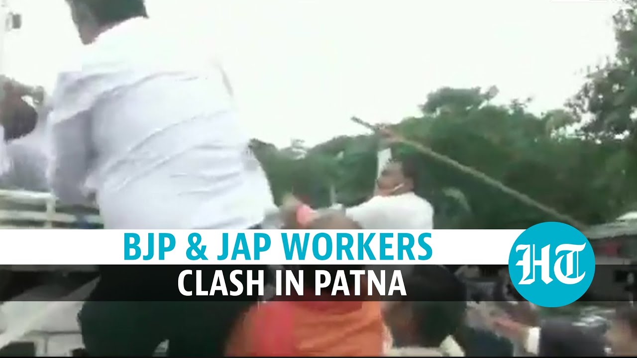 Watch: Alleged BJP workers thrash JAP men during protests against farm bills