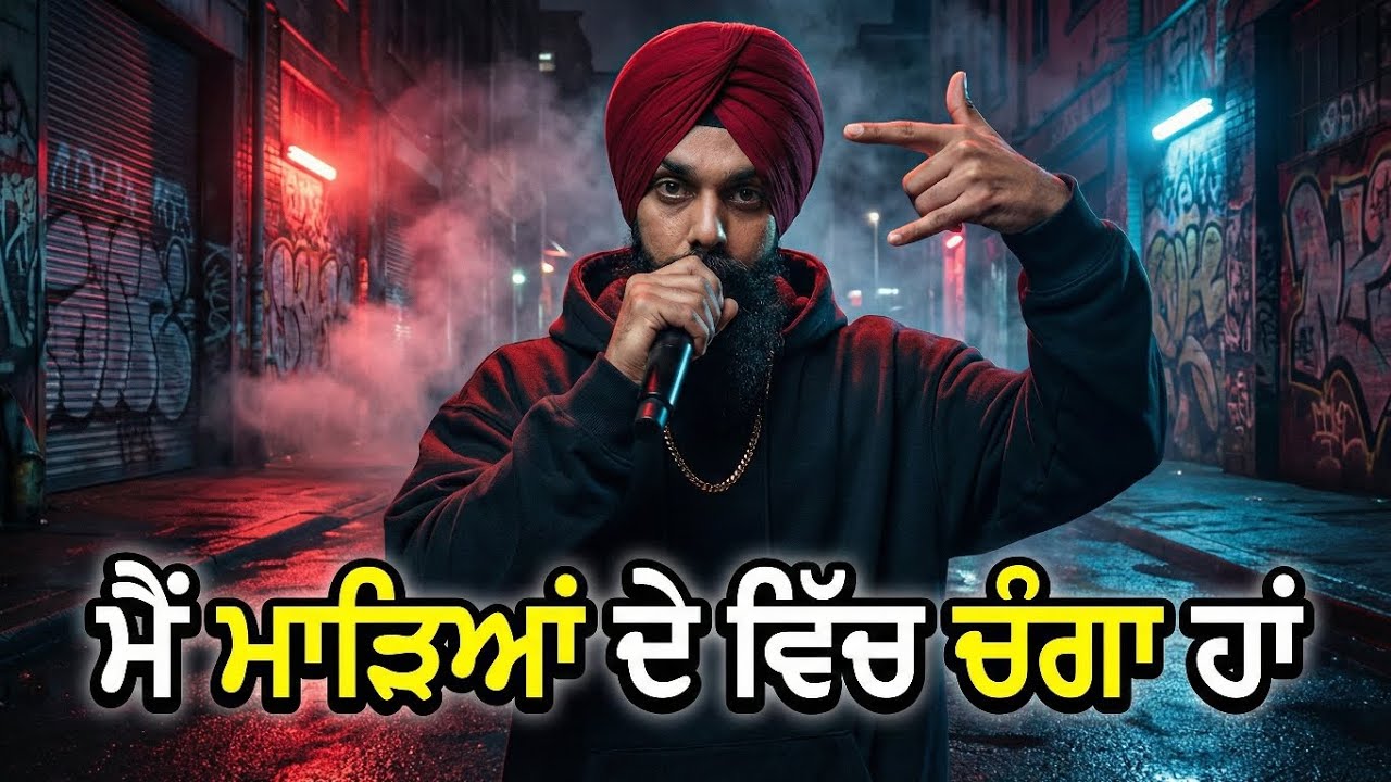 ਮੈਂ ਮਾੜਿਆਂ ਦੇ ਵਿੱਚ ਚੰਗਾ ਹਾਂ punjabi song 