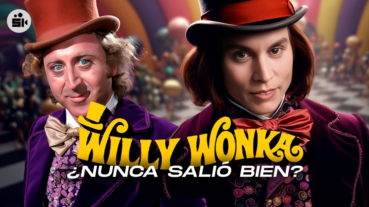 La evolución de WILLY WONKA Y LA FABRICA DE CHOCOLATE