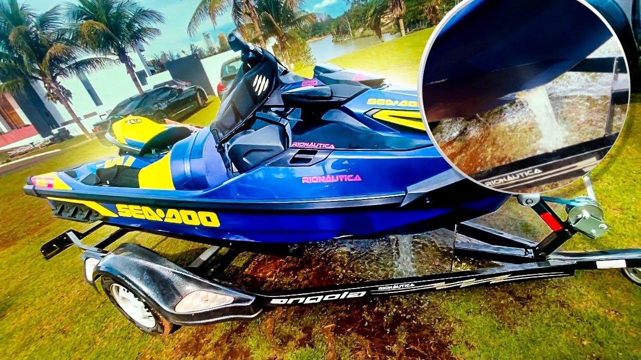 QUEBRARAM MEU JETSKI DE NOVO 😢