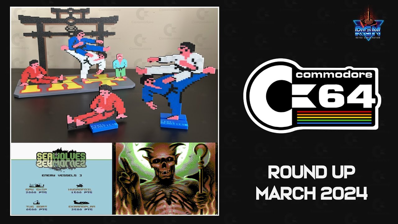 C64 Round Up: March 2024 - Great games, news and cool stuff!