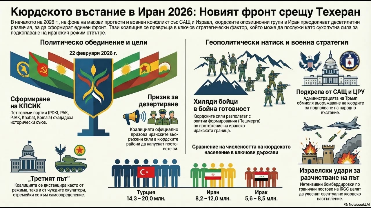 Ролята на кюрдите  в иранско израелския конфликт