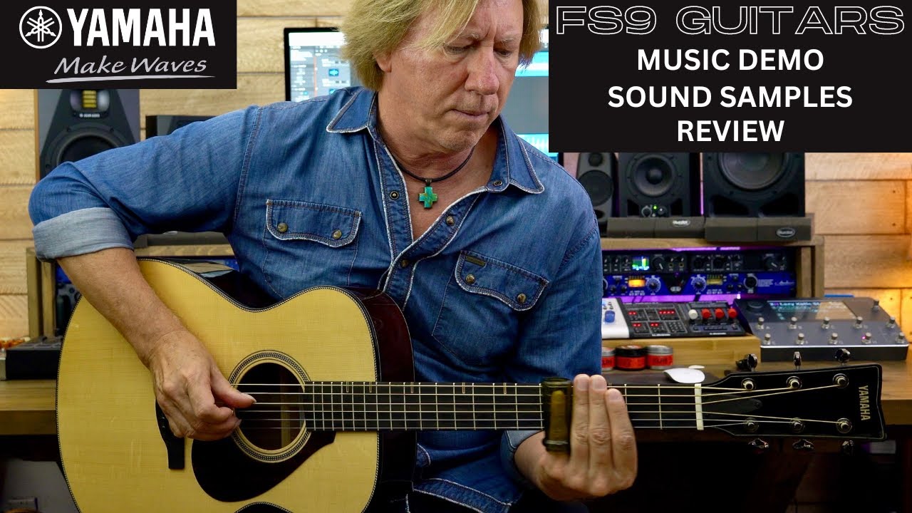 Гитары YAMAHA FS9 с концертным корпусом - Музыкальная демонстрация - Обзор - Звуковые образцы