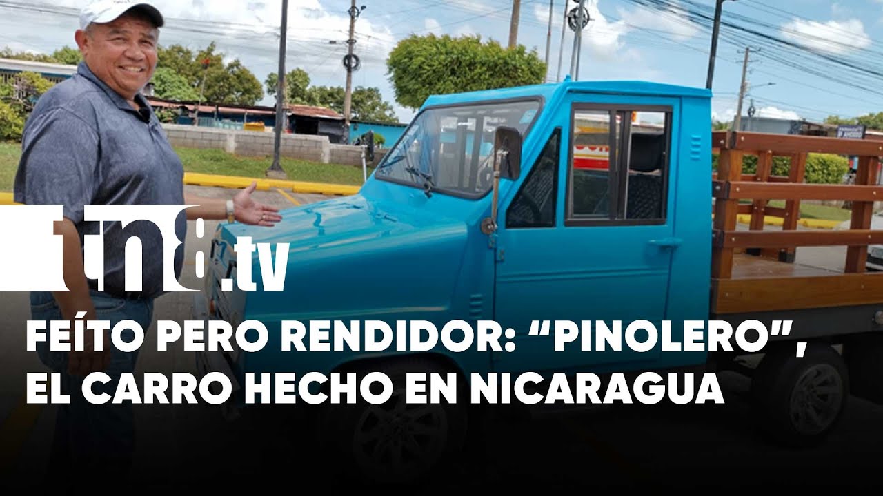 «Pinolero», un carro «feo» fabricado en Nicaragua