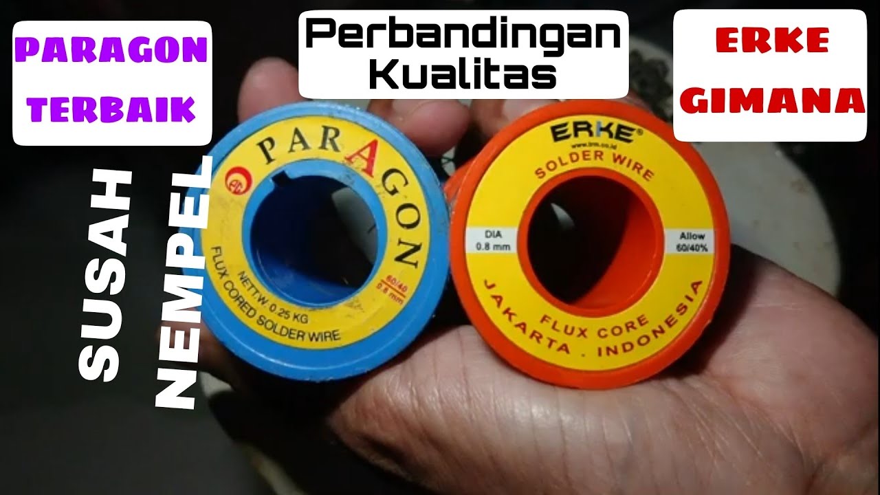 Perbedaan Kualitas Timah Paragon dan Erke Jangan Sampai Salah Beli Nanti Menyesal mending yang pasti