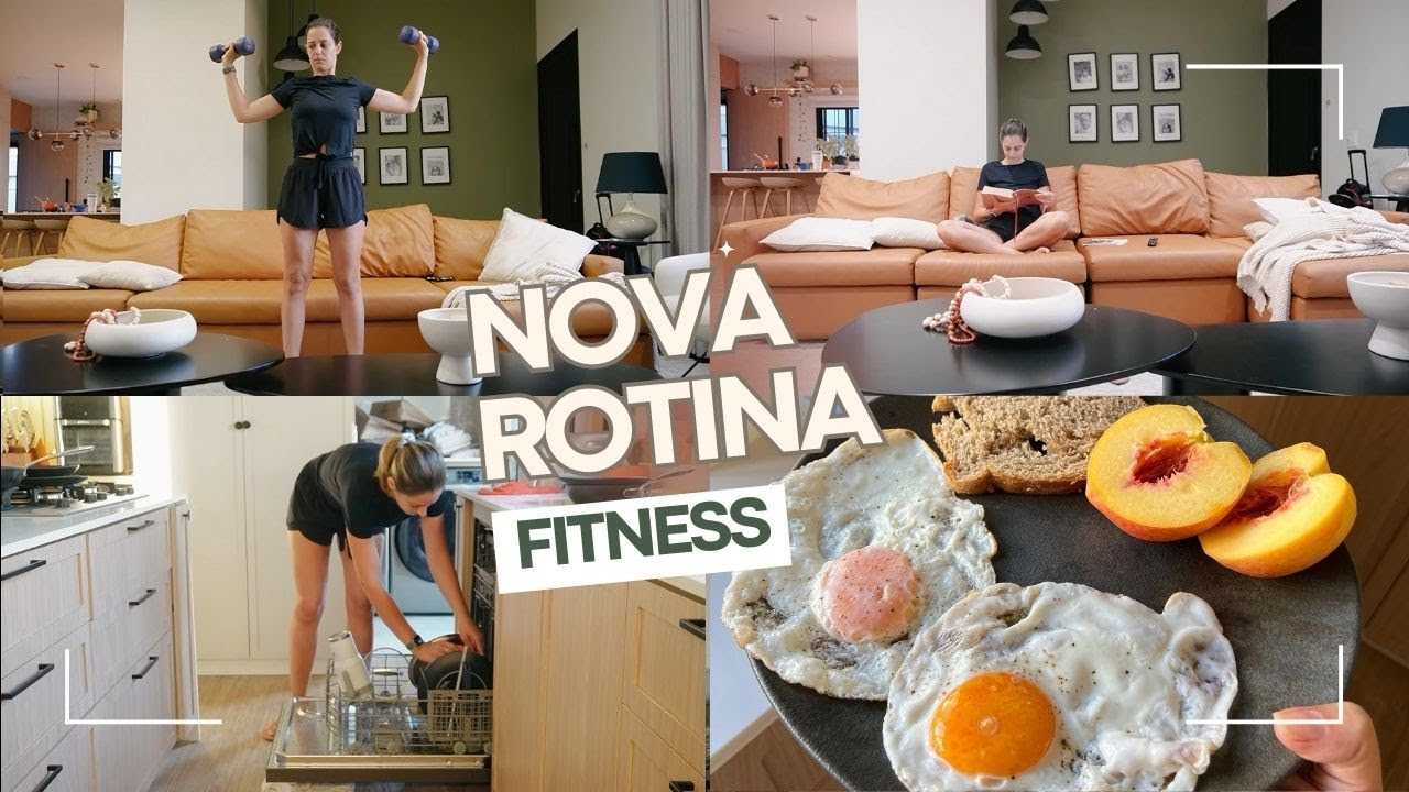 MEU PRIMEIRO VLOG COMO UMA PESSOA FITNESS - Nova rotina, hábitos e a pessoa que quero me tornar