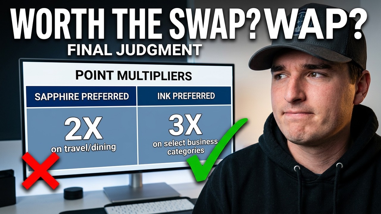 Should YOU REPLACE Chase Sapphire Preferred With INK Preferred?