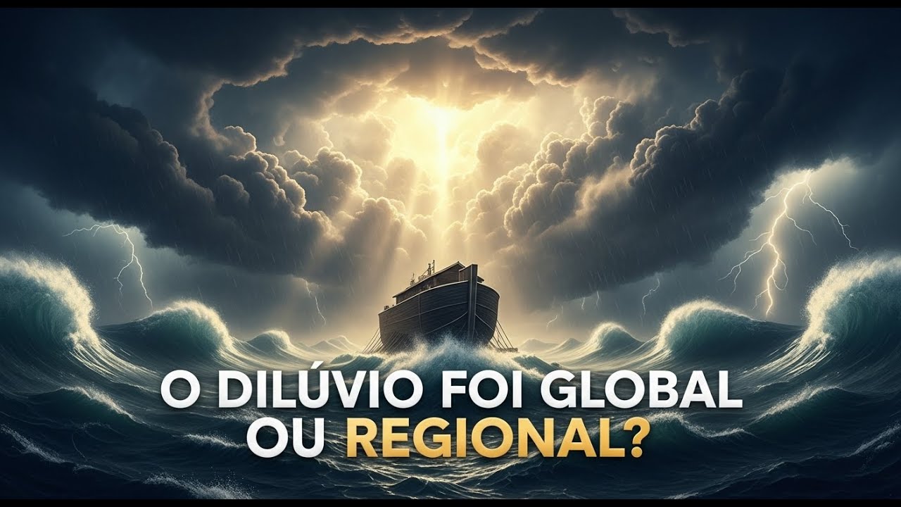 O DILÚVIO  FOI GLOBAL OU REGIONAL? Um Juízo Divino, um Recomeço e um Alerta para a Humanidade