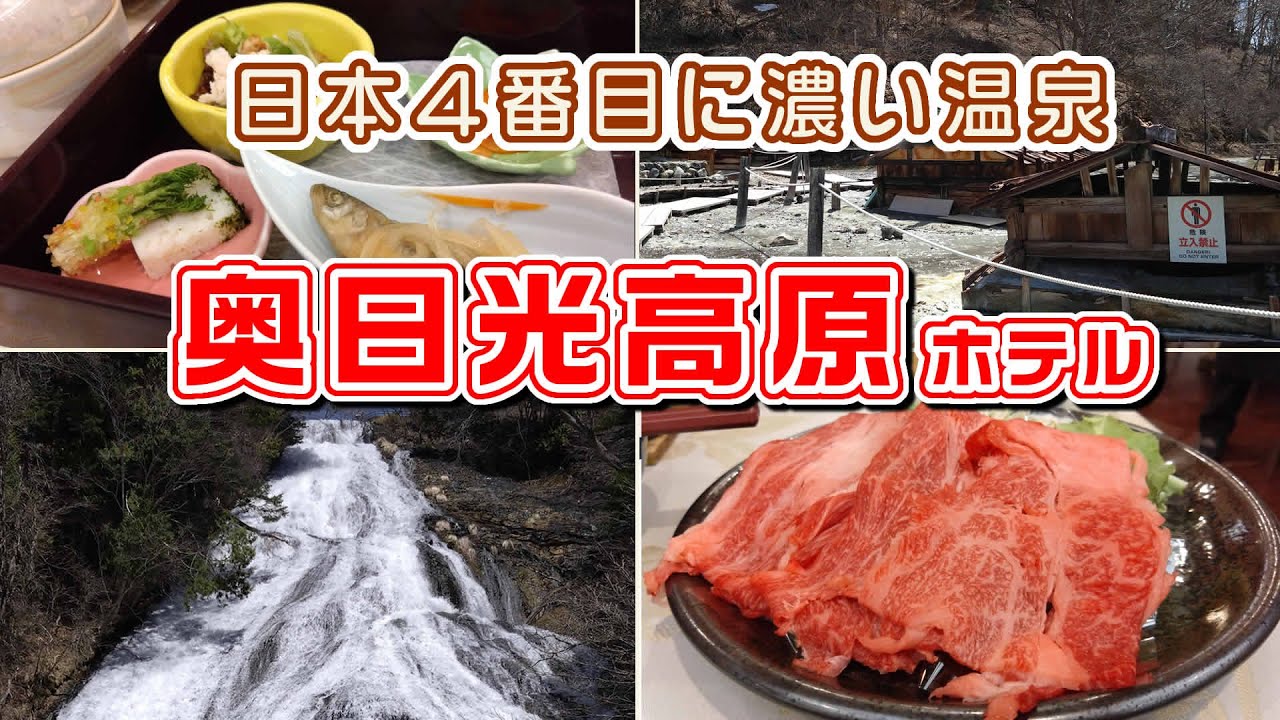 奥日光高原ホテル　日本で4番目に濃い硫黄温泉