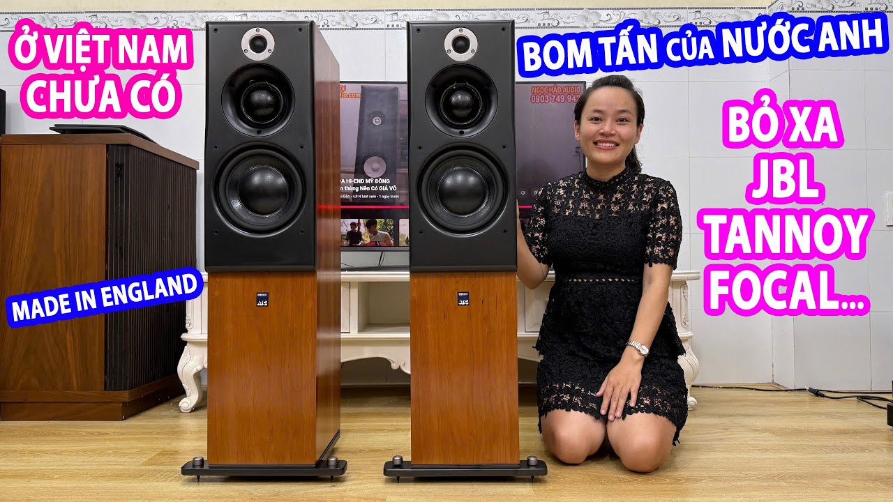 BỎ XA FOCAL TANNOY JBL... với ATC SCM 40 nghe được cả TIẾNG ĐẦU NGÓN TAY LƯỚT NHẸ Trên DÂY ĐÀN