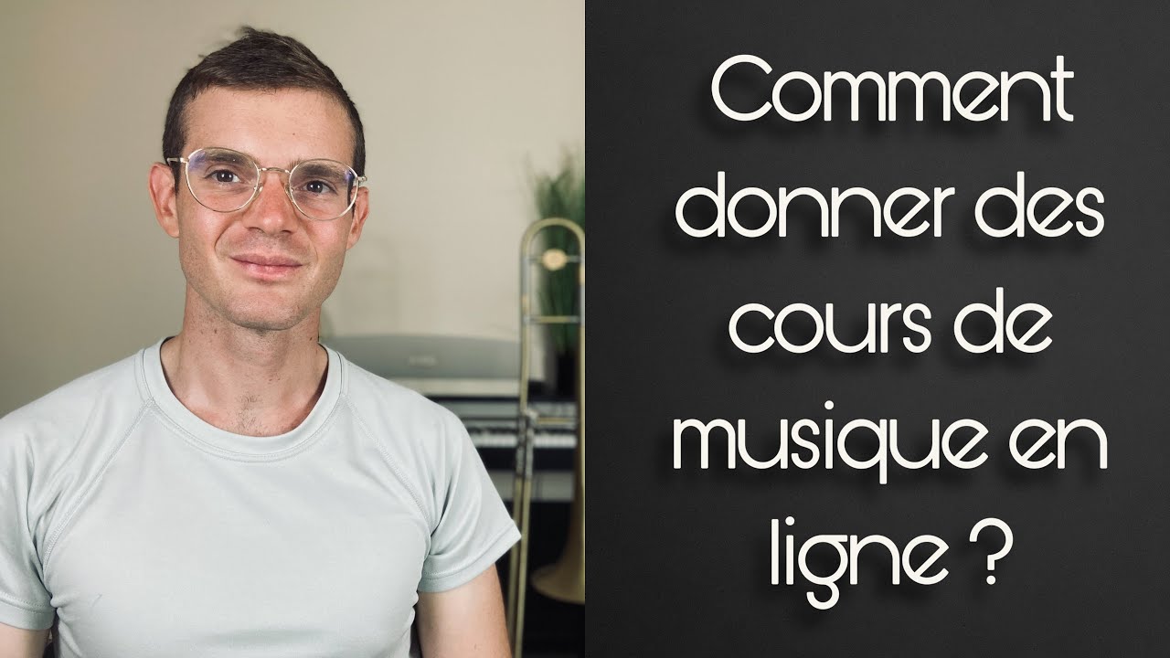 Comment donner des cours de musique en ligne ?