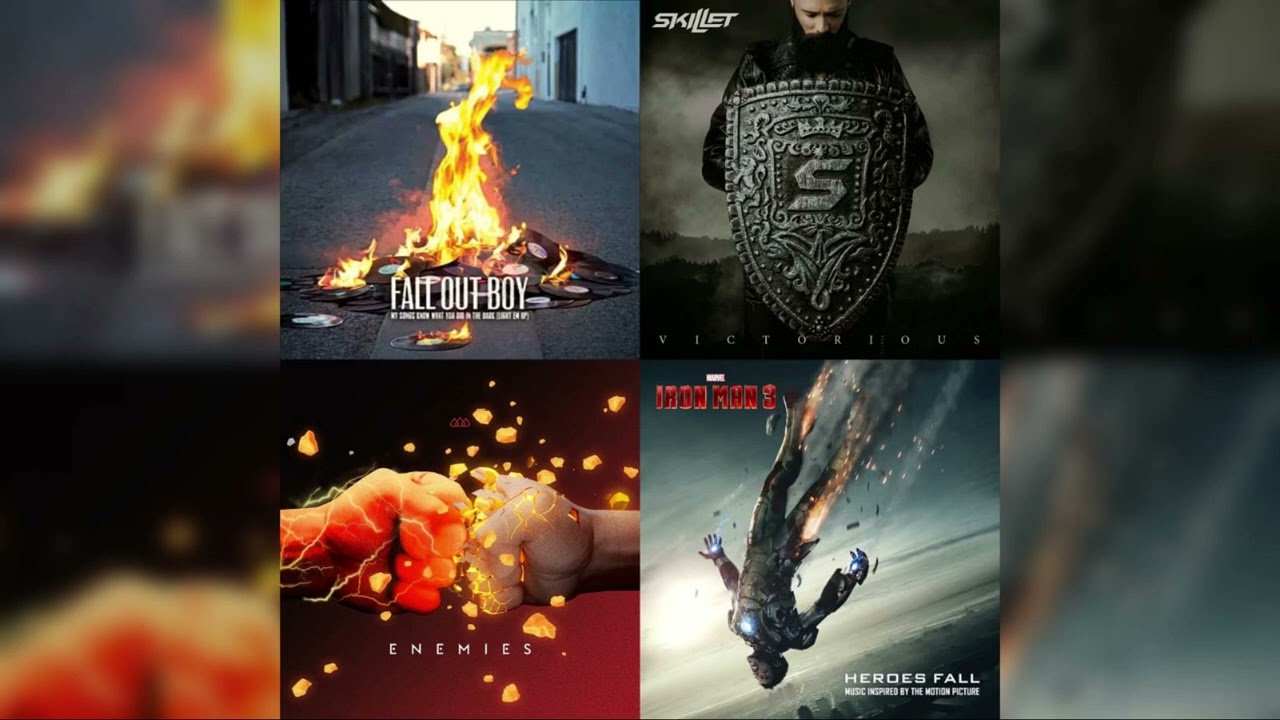 Ready, Light the Enemies at the Finish Line on Fire (Mashup) - Fall Out Boy, Skillet, The Score, ID