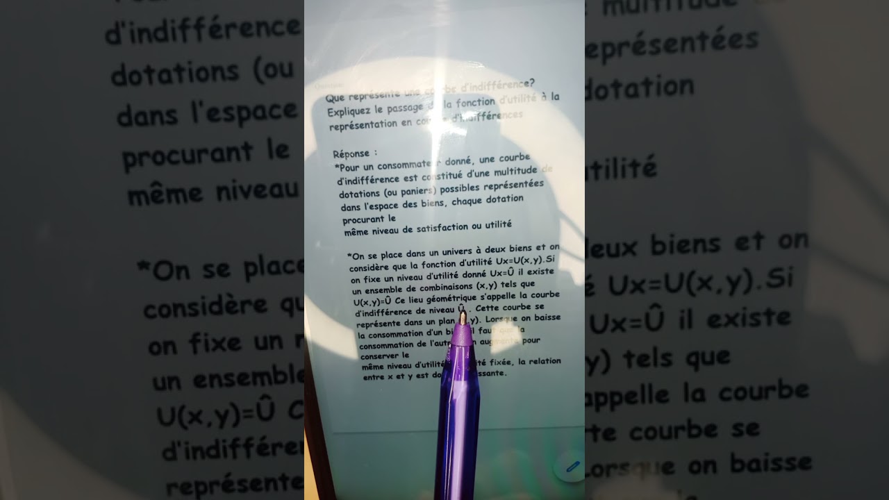 corrigé TD micro économie S1