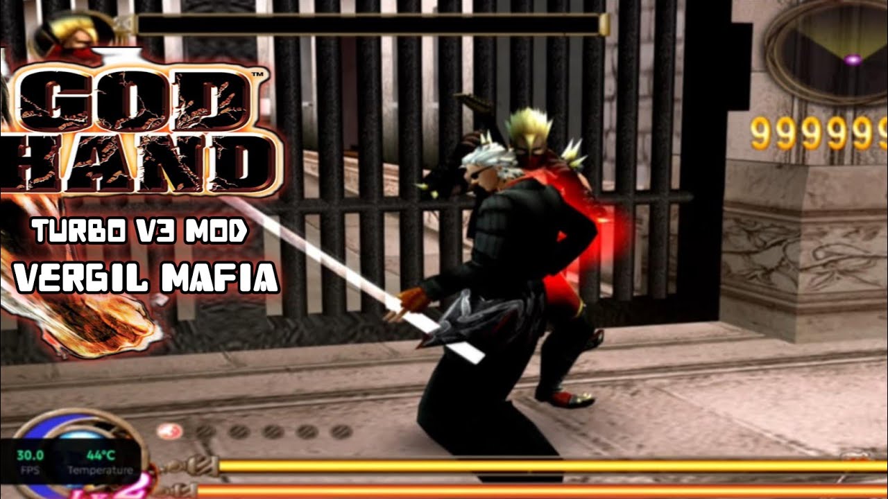 Godhand TURBO V3 (Mod ISO) Mafia VERGIL SKIN SHARED Showcase
