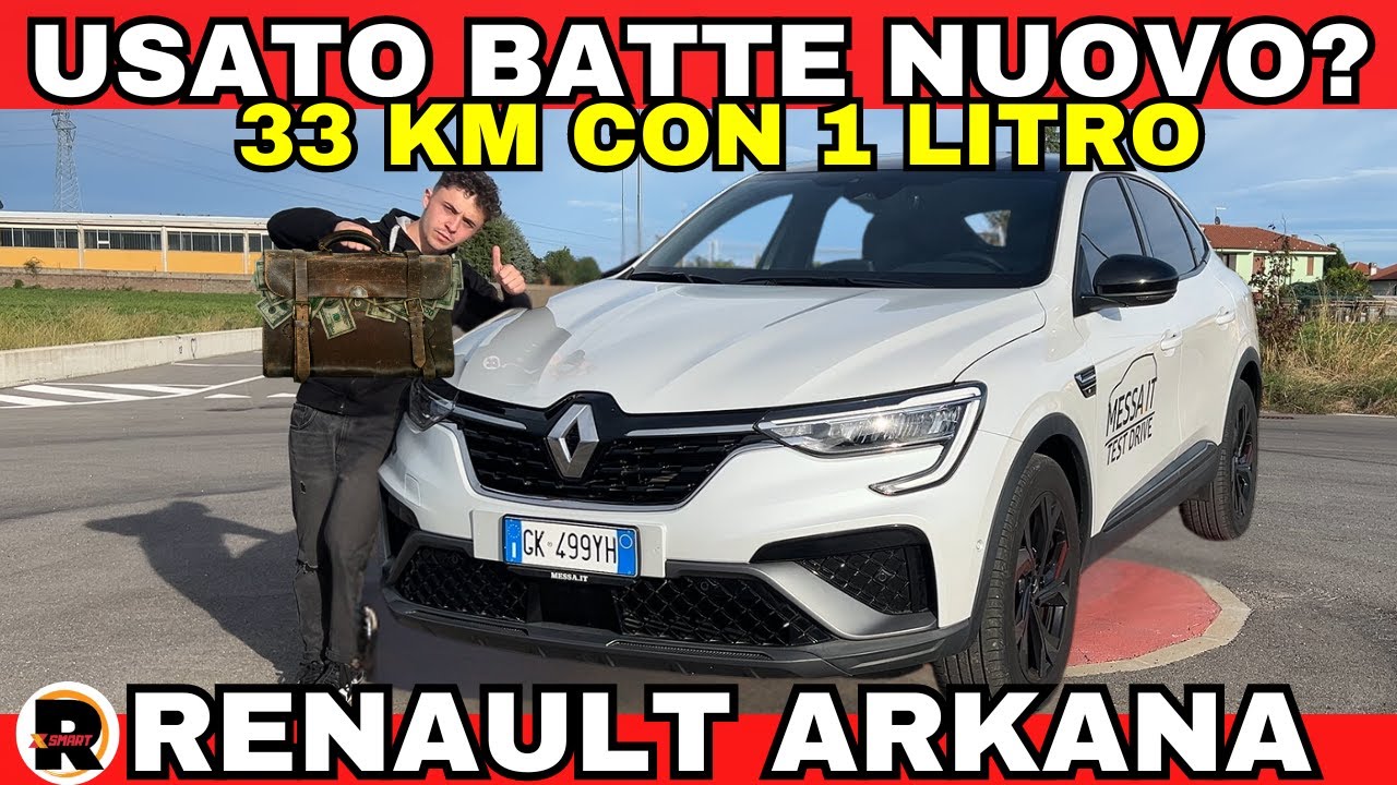 Renault ARKANA - Il MIGLIOR SUV USATO sul MERCATO? USATO BATTE NUOVO? - Test Drive PRO e CONTRO