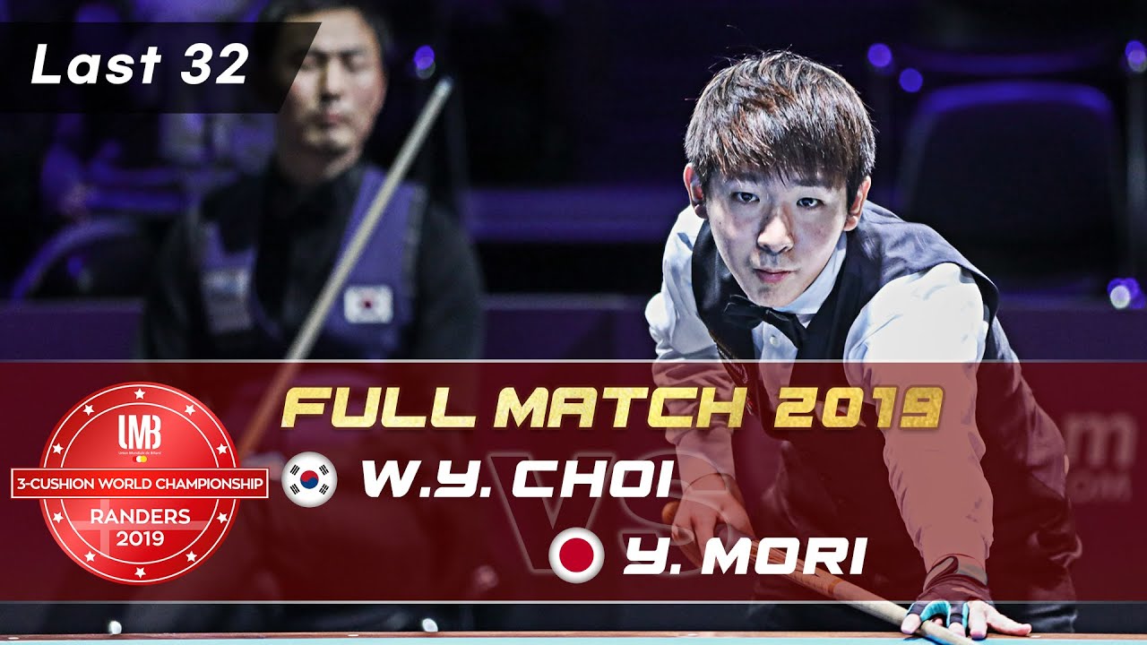 Last 32 - Wan Young CHOI vs Yusuke MORI (72nd World Championship 3-Cushion)