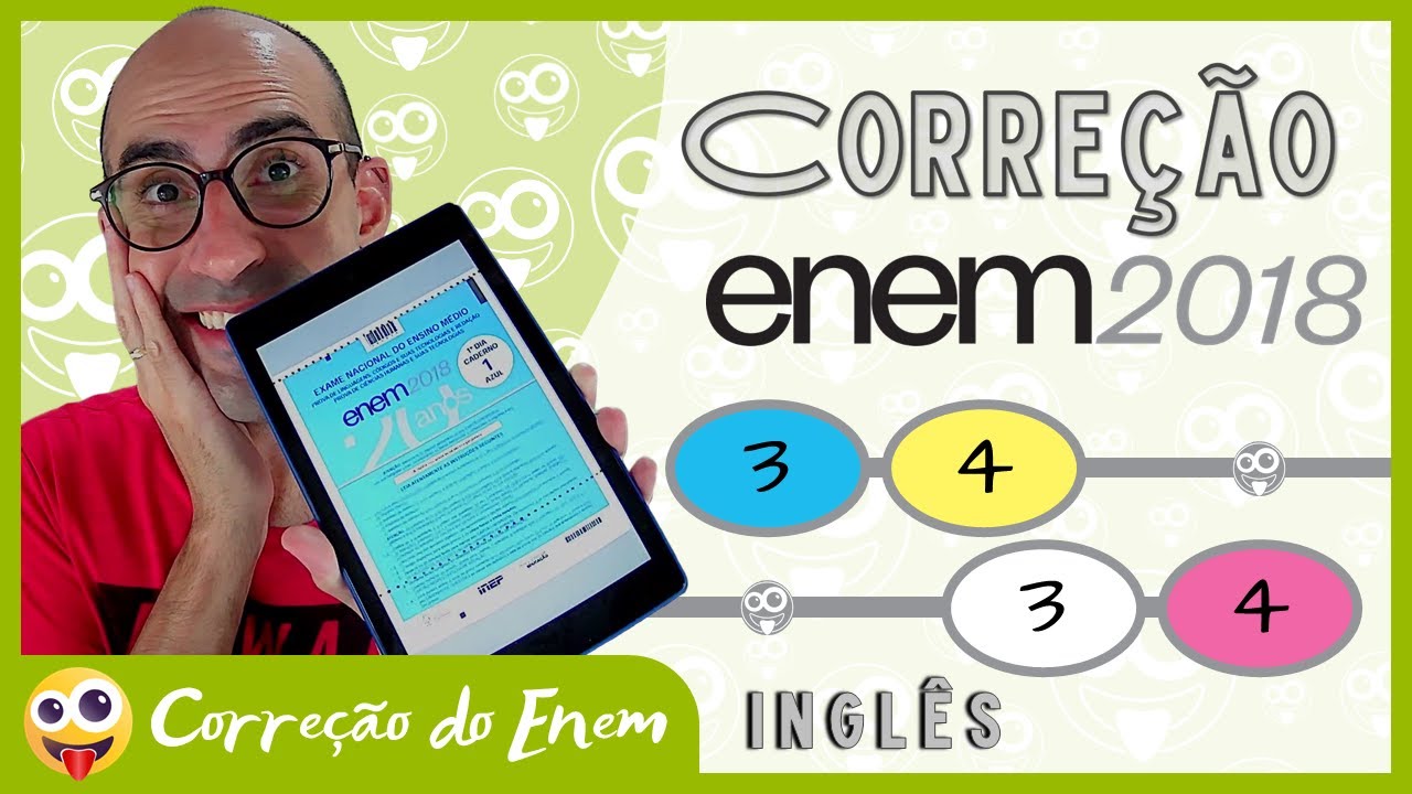 [CORREÇÃO DO ENEM] Questão 3 (inglês) - Enem 2018 - Prova azul ▷ Don't write in English, they said