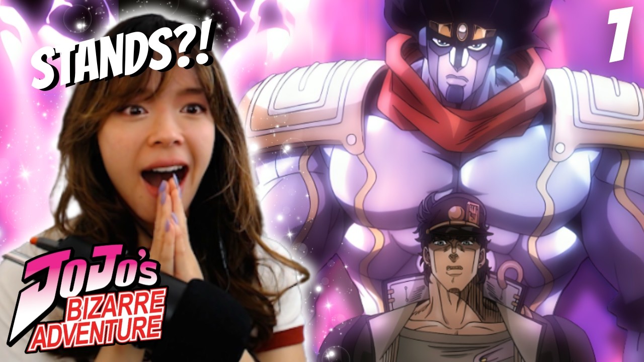 FIRST TIME SEEING JOTARO KUJO! | JoJo's Stardust Crusaders Ep 1 REACTION