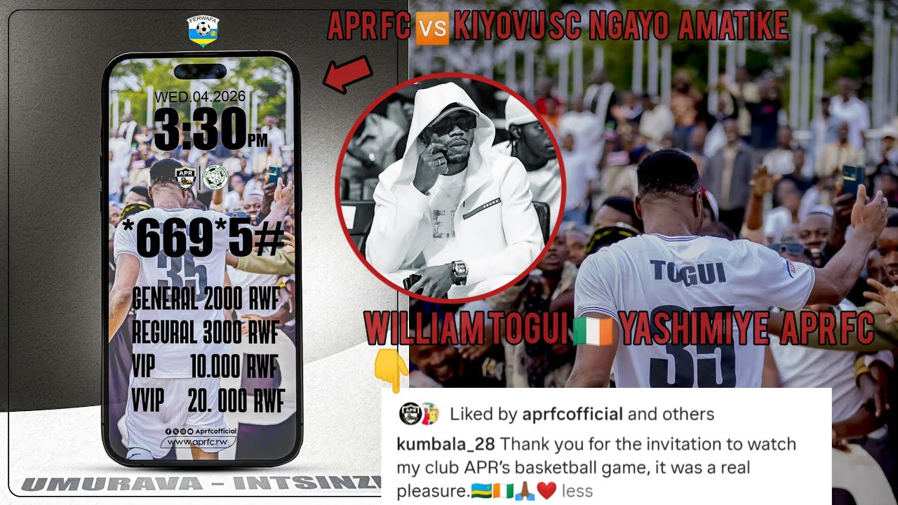 ⚫APR FC🆕⚪Ibiciro Kumukino Wa APR FC🆚KIYOVUSC🦁William togui🇮🇪Yashimiye APR FC Imyitozo Ikakaye🔥