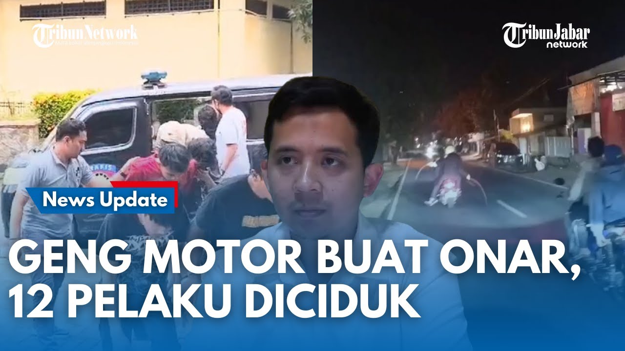 SADIS! | Tawuran Geng Motor di Purwakarta Melukai Warga Dengan Sajam, Polisi Tangkap Pelaku
