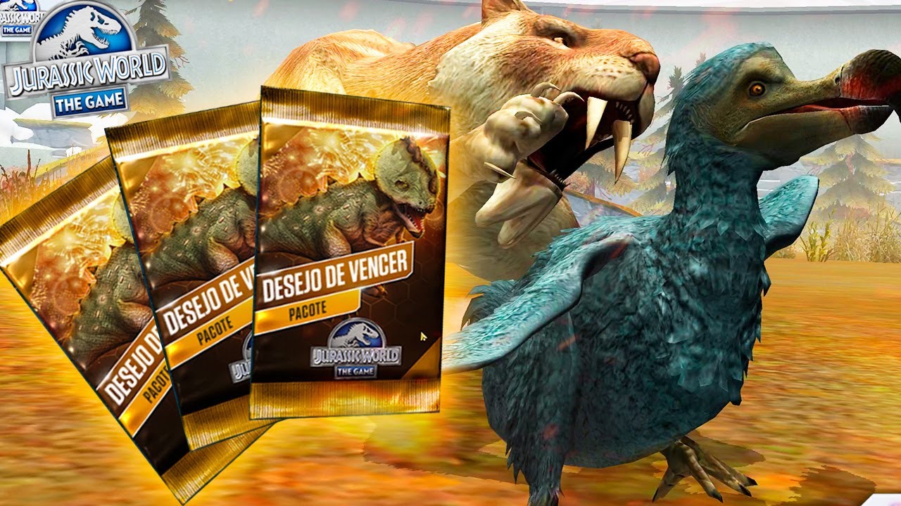 JURASSIC WORLD - Criatura INÉDITA! Peguei um PACOTE TOP!