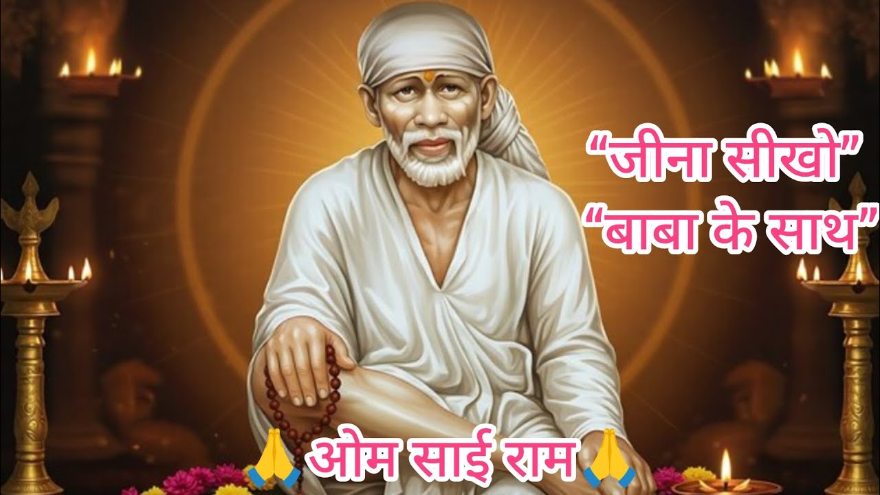 ज़िंदगी आसान हो जाती है, जब बाबा की बातें समझ आ जाएँ 🙏ओम साई राम 