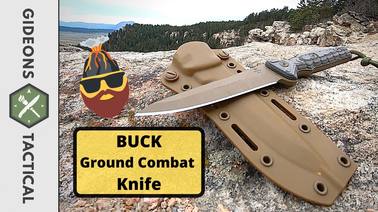 Ground Combat Knife (GCK) Buck Blows My Mind!
