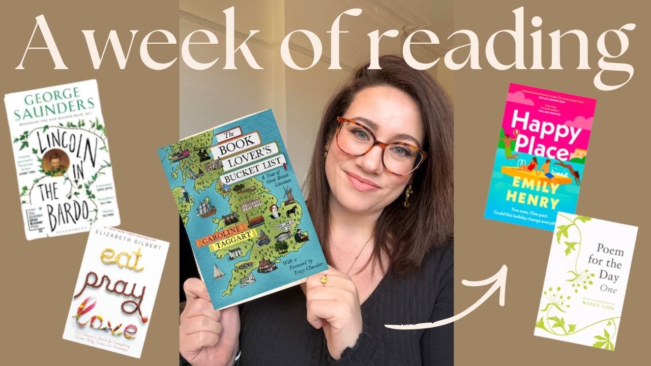 A Realistic Week of Reading 📖 | Books, Work & Everyday Life