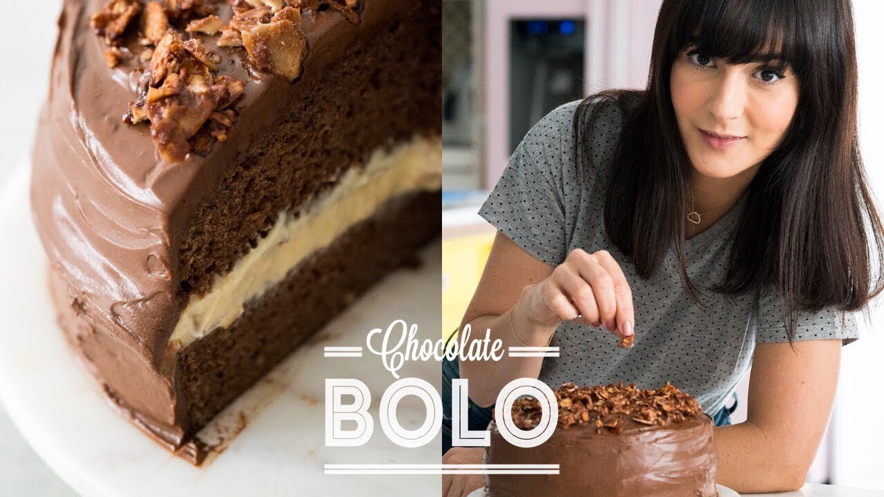 BOLO DE CHOCOLATE DE FESTA SUPER MOLHADINHO E COM RECHEIO CREMOSO E CROCANTE | DANI NOCE